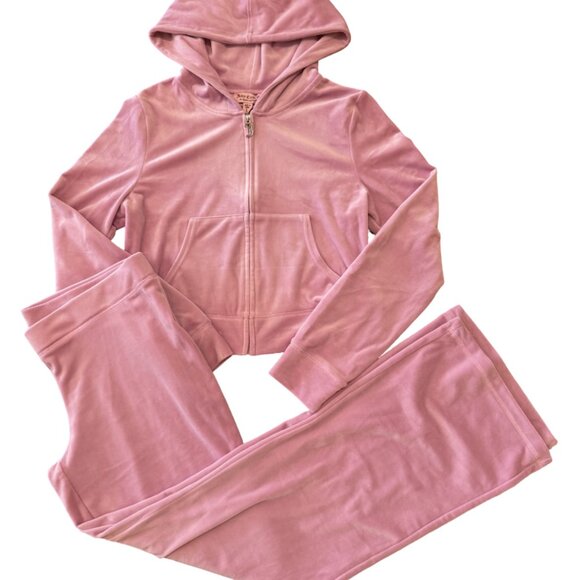 Juicy Couture Velour Tracksuit Dewberry - Picture 3 of 4